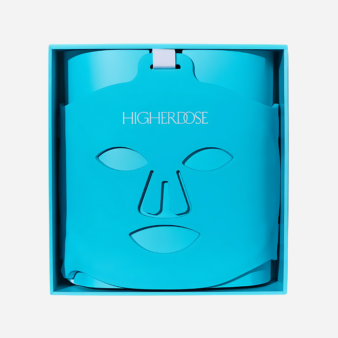 HigherDOSE Red Light Face Mask LED‑lichttherapiemasker